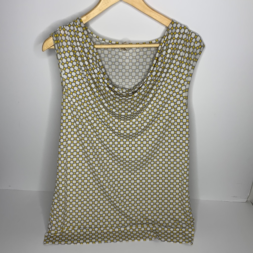 Banana Republic‎ Factory Drape Neck Print
